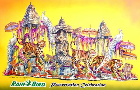 Rain Bird Rose Parade Float